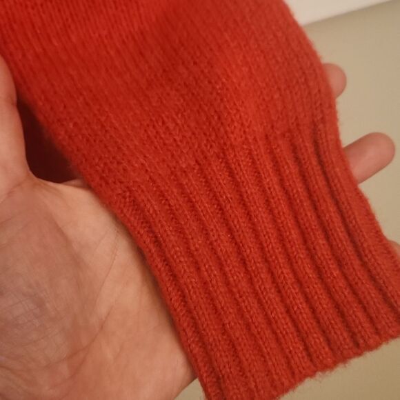 Lilly Pulitzer "Leonette" Cardigan Sweater Wool Blend in "Amaryllis" Size S - Picture 10 of 11